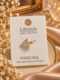 CZ Triangle Nose Clip –