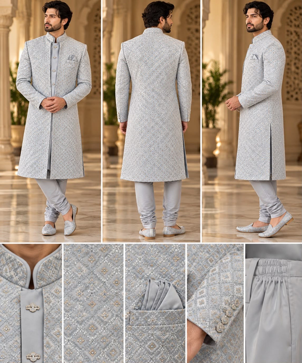 Silver-Grey – Size 38