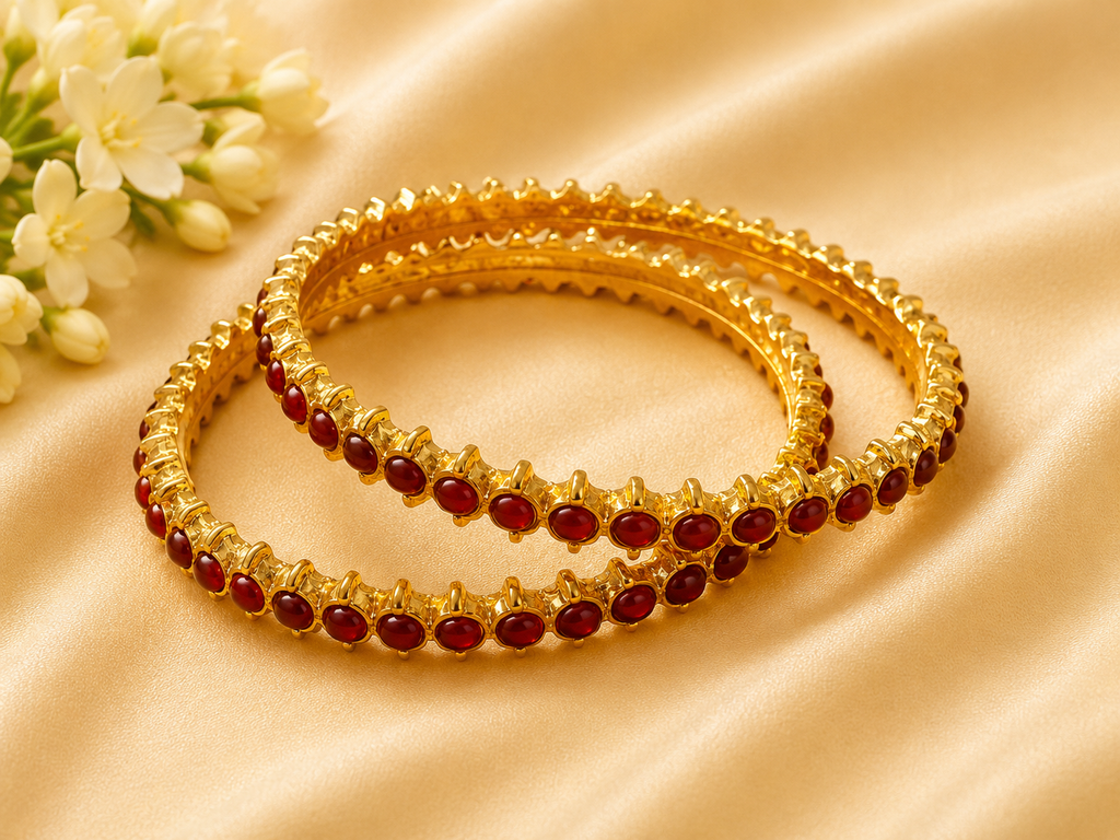 Bharatanatyam Jewellery Set