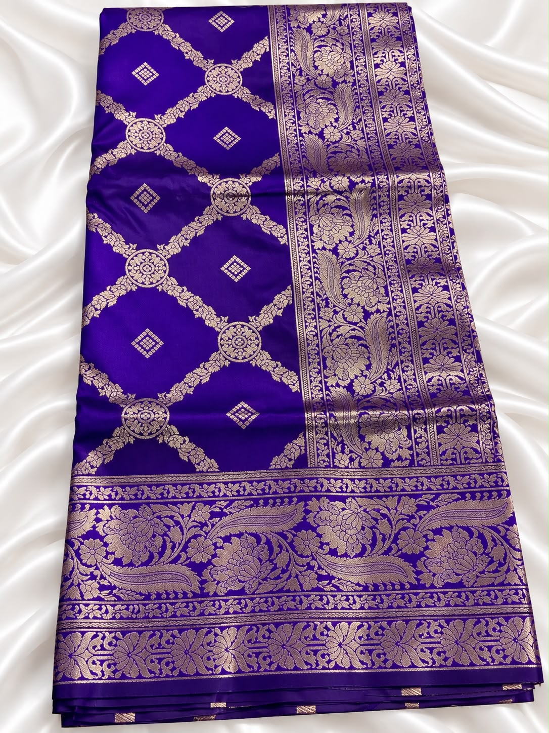 Banarasi Seiden-Saree