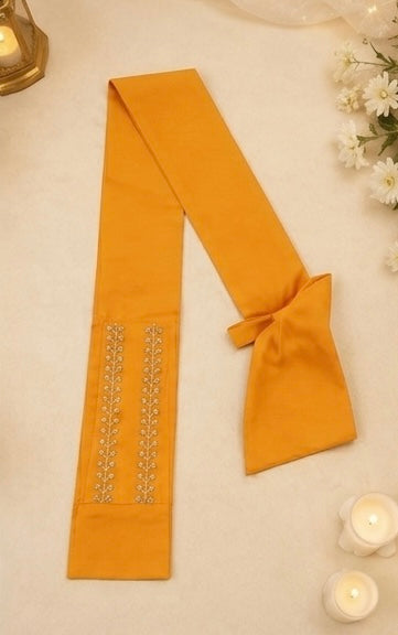 Girls kids dress Mustard Yellow Sharara Set
