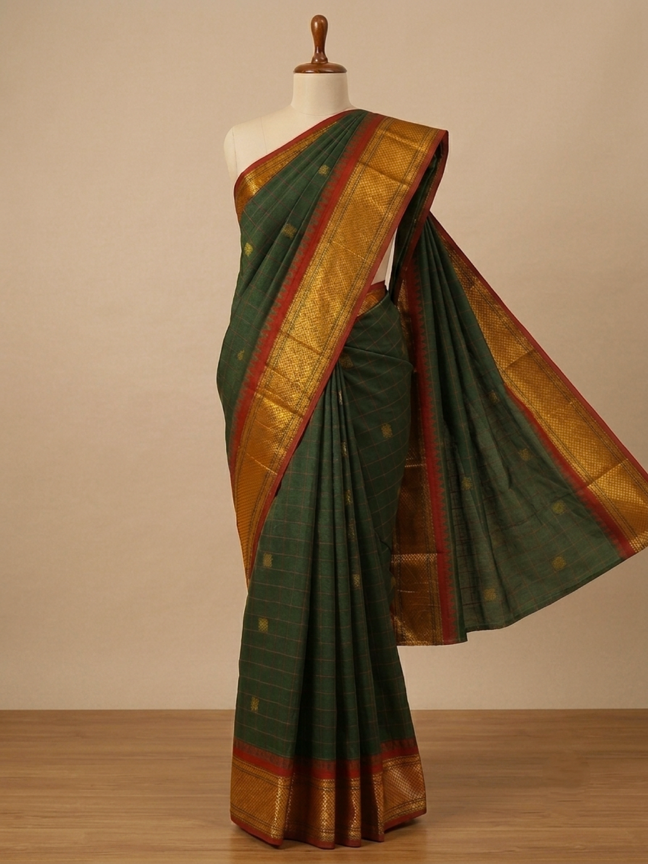 Green Soft Silk Saree