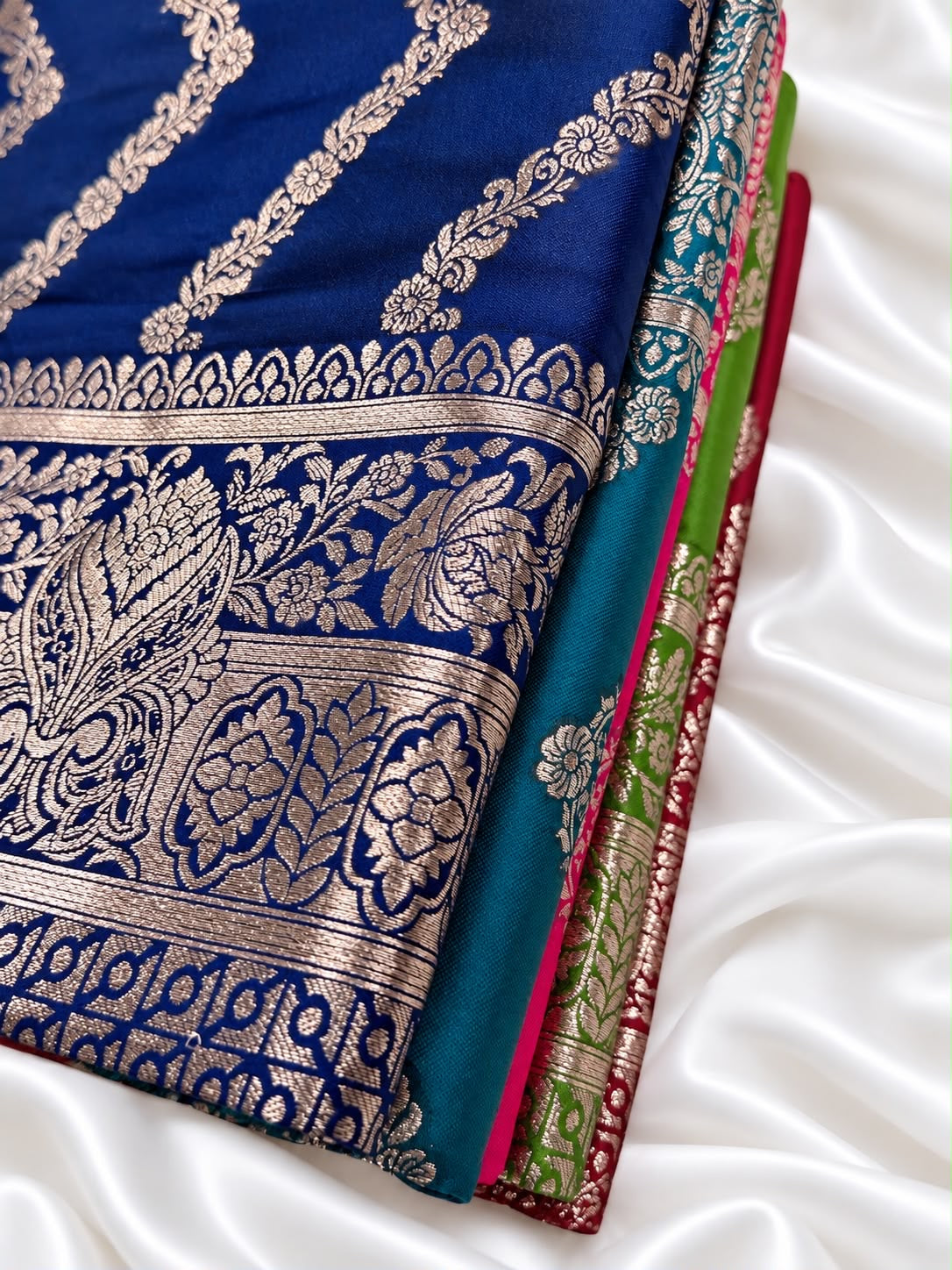 Saree mit Zickzack