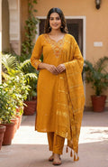 Mustard Yellow Salwar