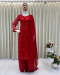 Rotes Salwar Set