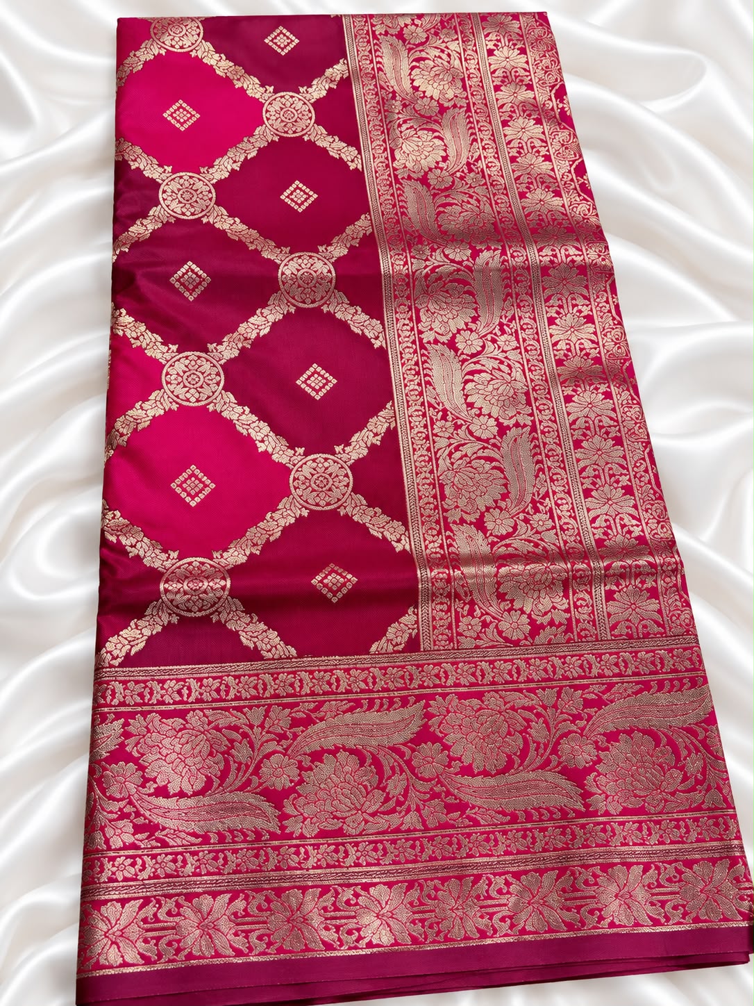 Banarasi Seiden-Saree