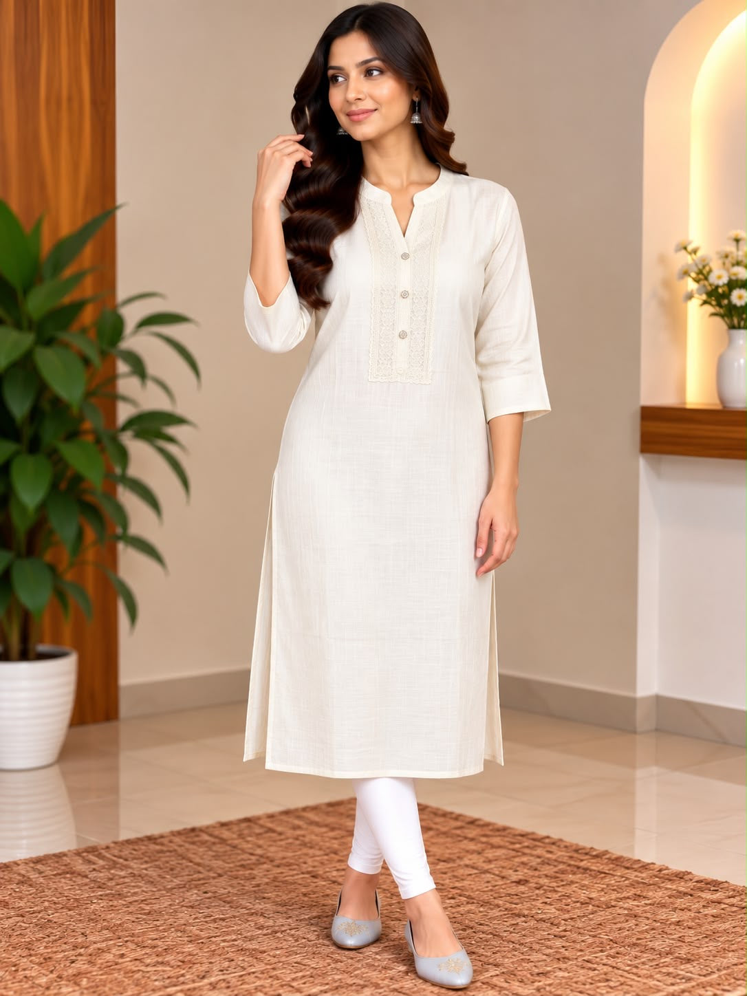 White Butto TOP L & XL