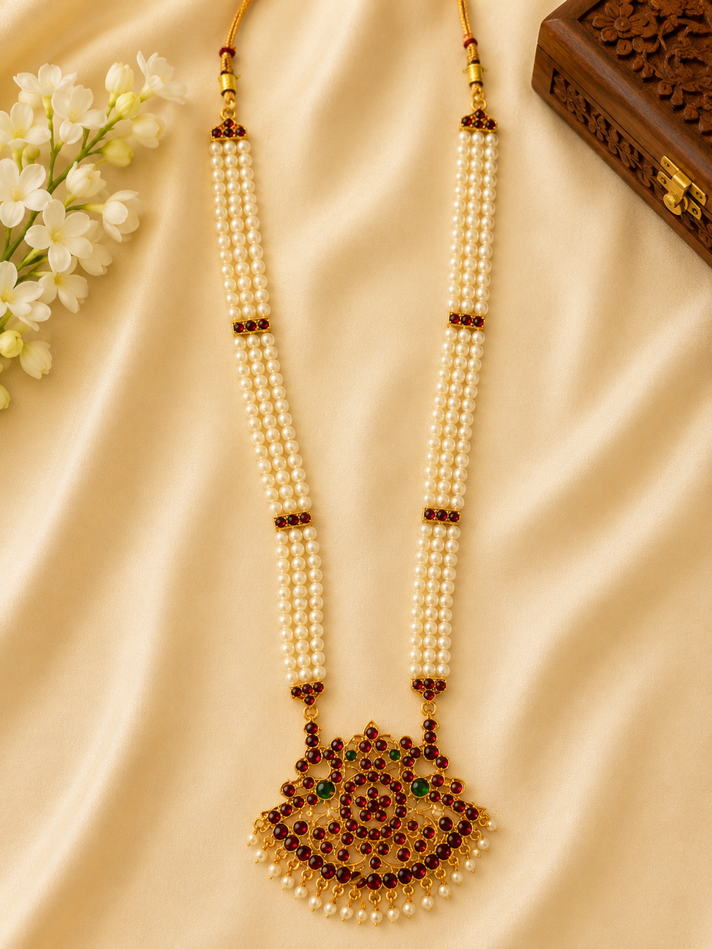 Bharatanatyam Jewellery Set