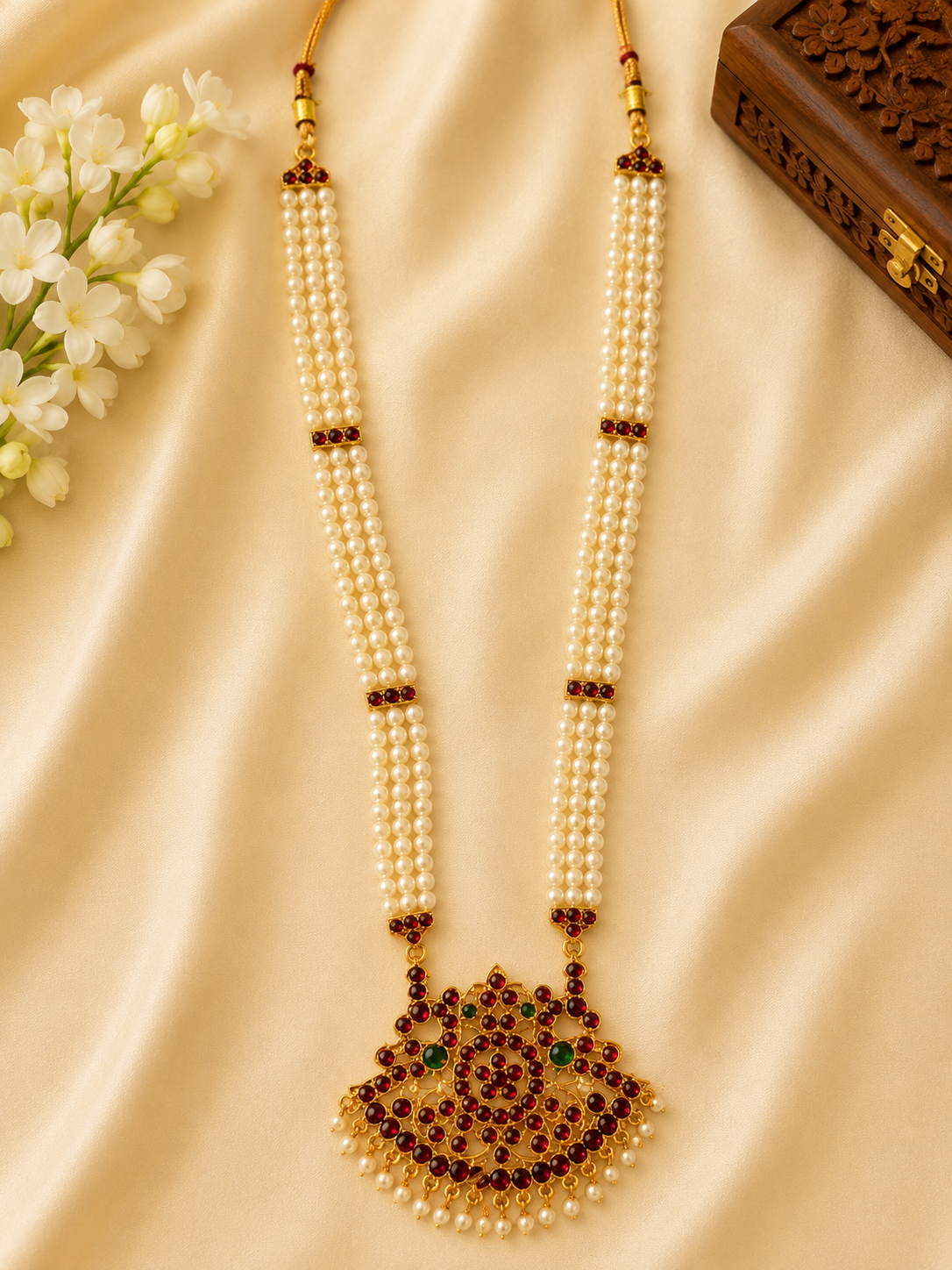 Bharatanatyam Jewellery Set