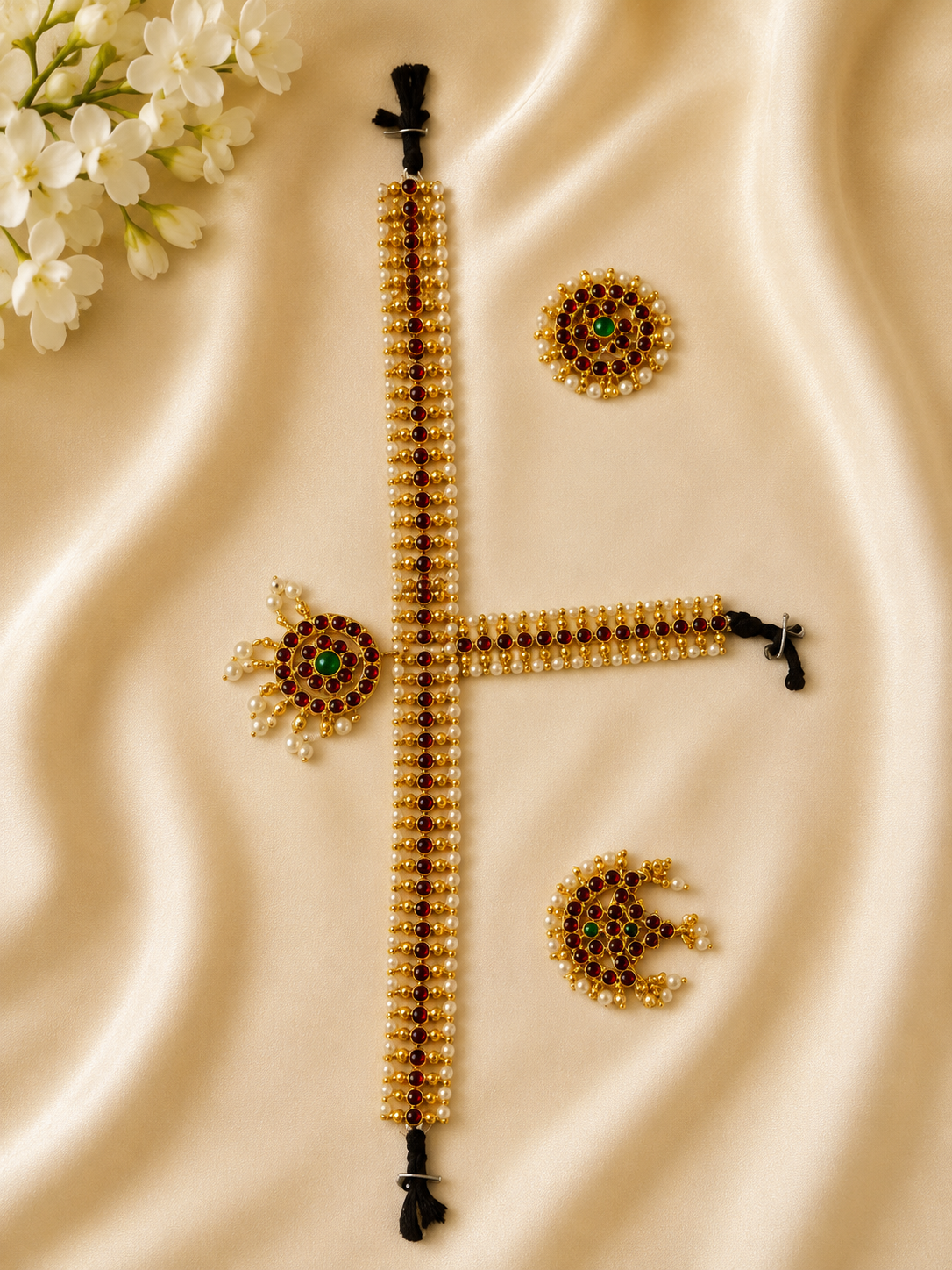 Bharatanatyam Jewellery Set