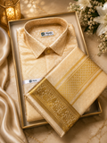 Groom Veshti Premium Shirt & Dhoti Set