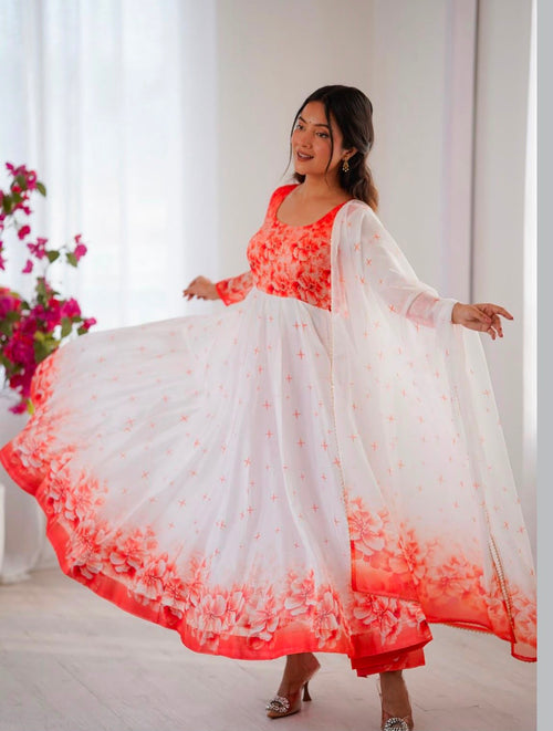 Embroidery mit Dupatta L Size