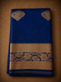 Royal Blue Soft Silk Saree