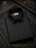 RS Men Shirt – Black (Size 44-XXL)