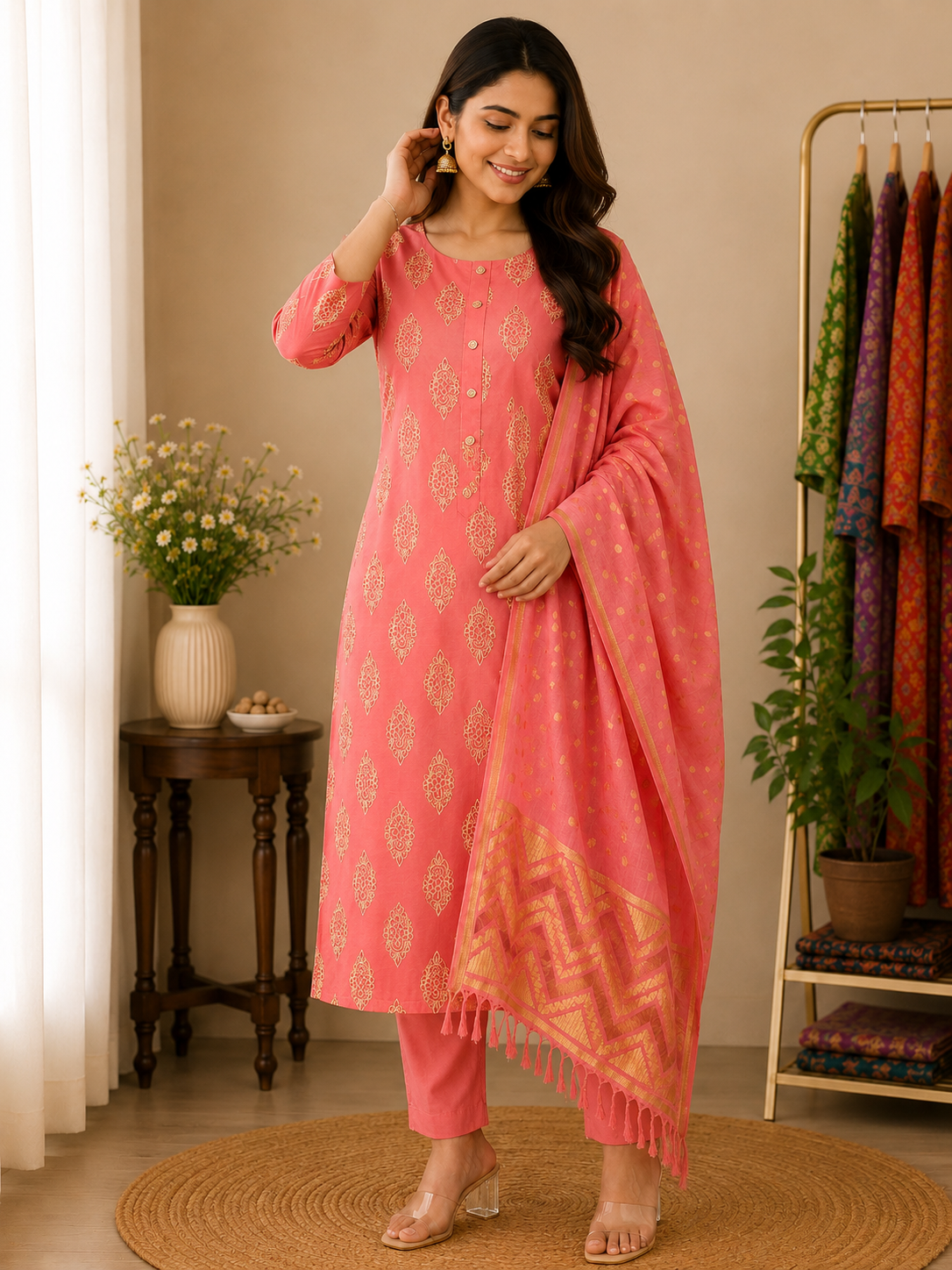 Kurta Set Coral German M