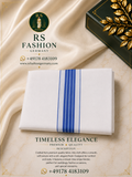 4 Mulam Katoenen Veshti – Marineblauw