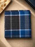 SARAM – Blau/Schwarz Kariert