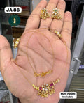 JA 86 – Matt Finish Invisible Necklace Set