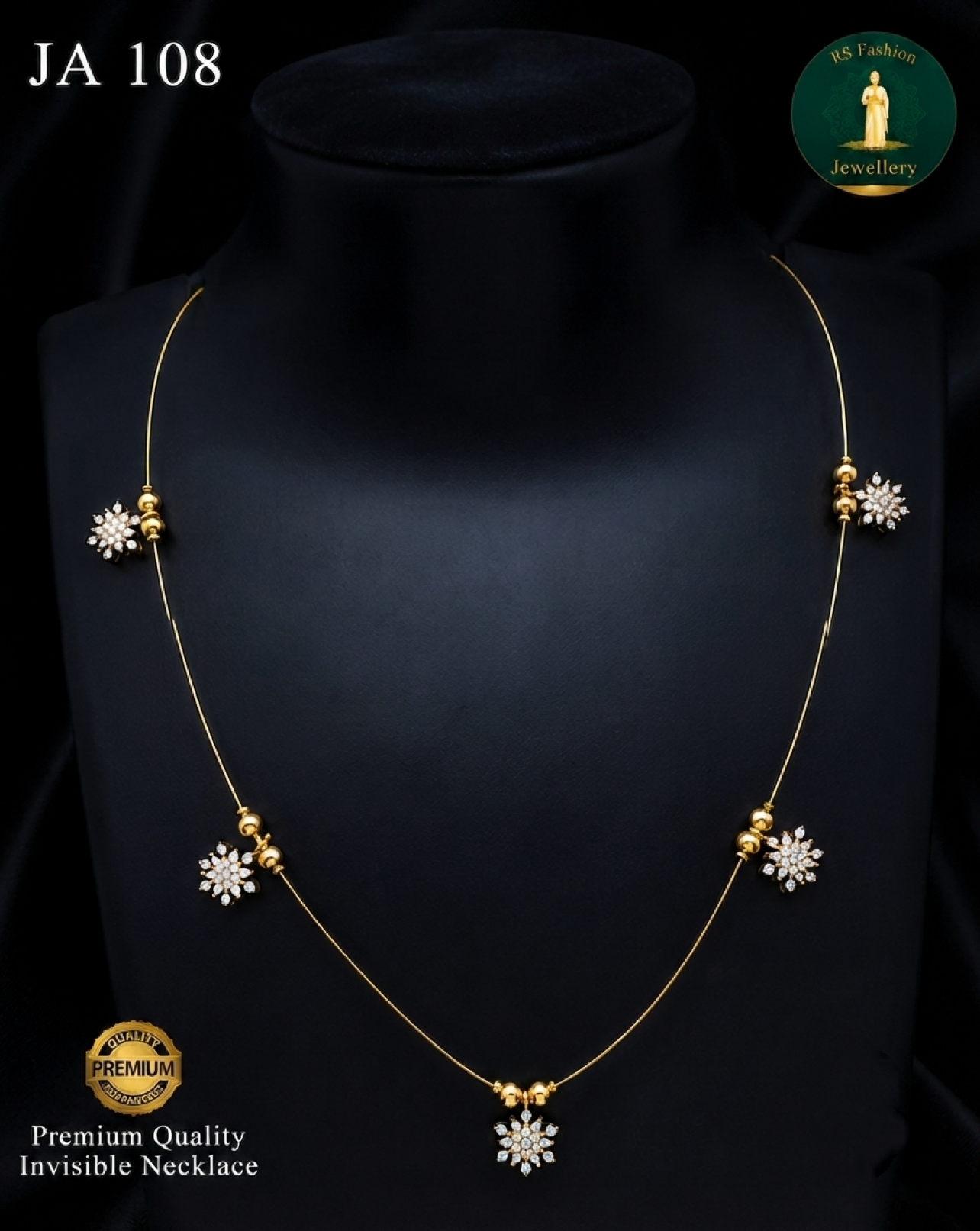 JA 108 Premium Invisible Necklace
