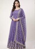 Elegant Embroidered Sequence Designer Anarkali XL