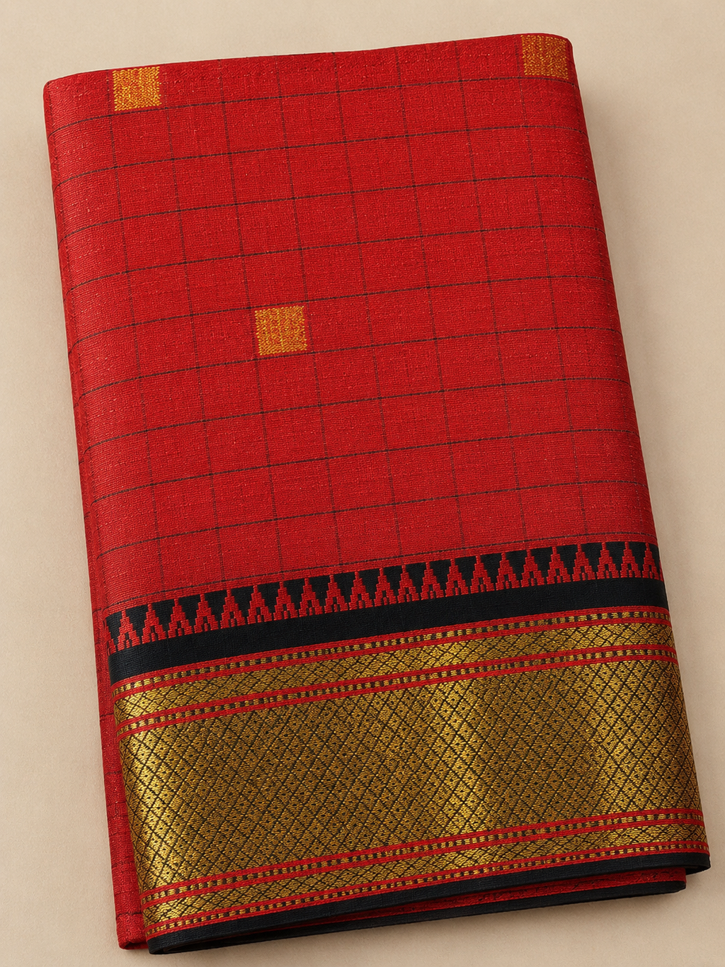 Red Soft Silk Saree