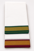 Veshti Set with Woven Border