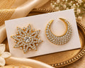Sun & Moon Crystal Wedding Hair Jewellery