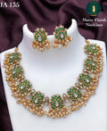 JA 135 Matte Finish Necklace Set