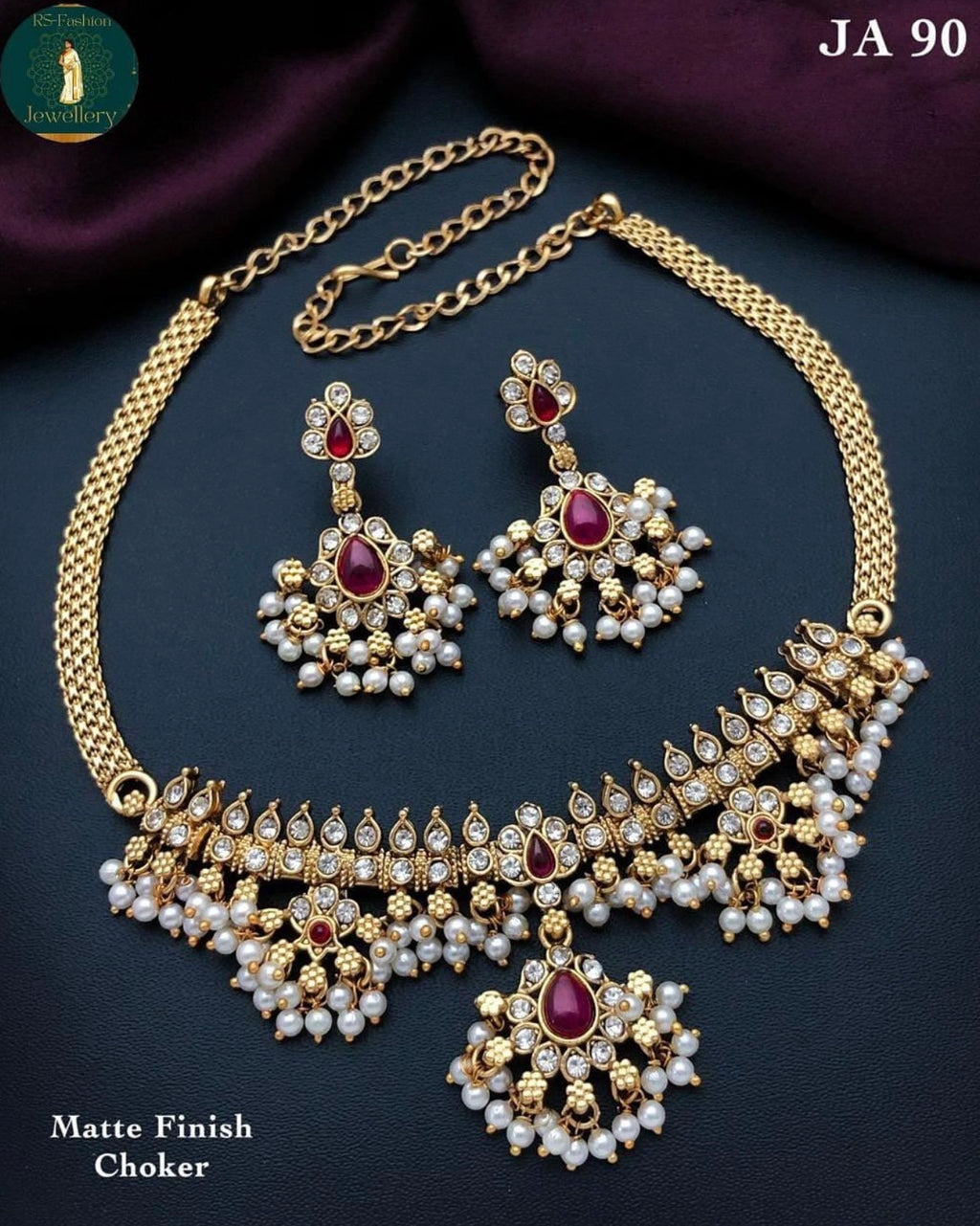 JA 90 Matte Finish Choker Set