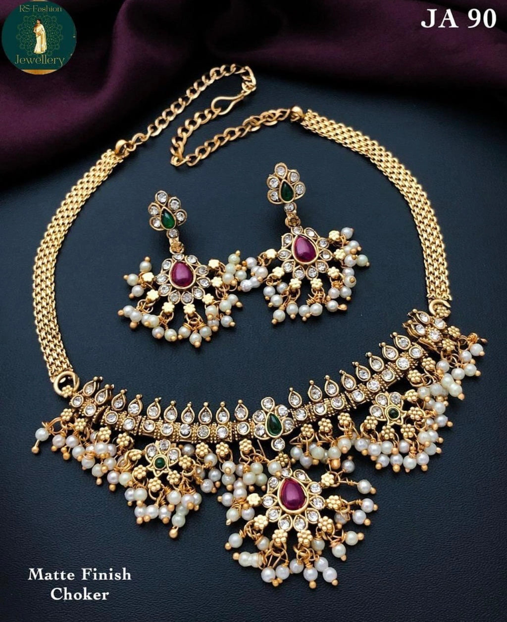 JA 90 Matte Finish Choker Set