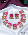 JA 68 Matte Finish Necklace Set