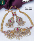 JA 115 Matte Finish Chik Choker Set