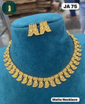 Matte Necklace Set