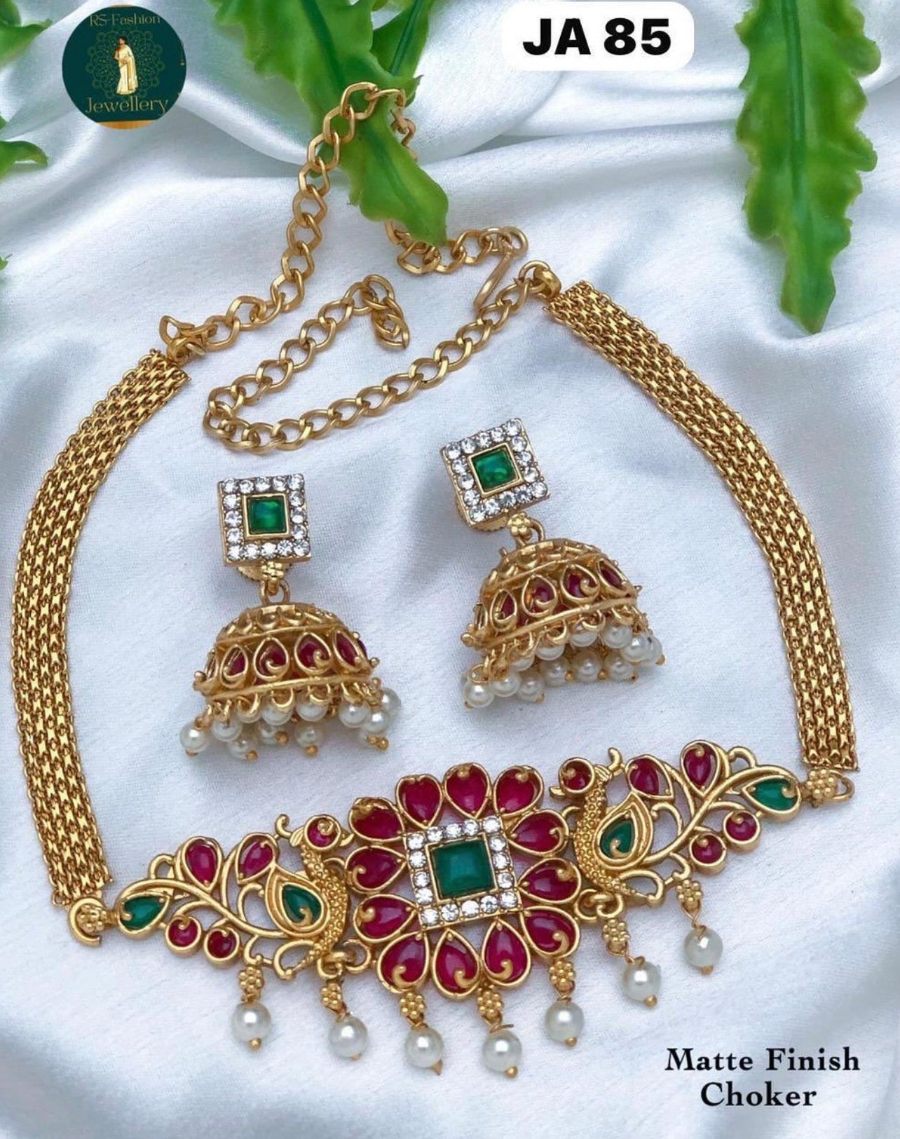 JA 85 Matte Finish Choker Set