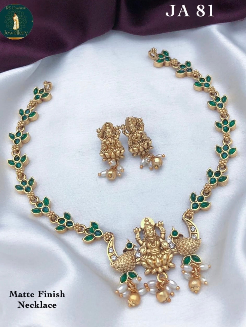 JA 81 Matte Finish Necklace Set III