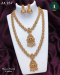 JA 237 – Lakshmi Matte Finish Bridal Combo Set