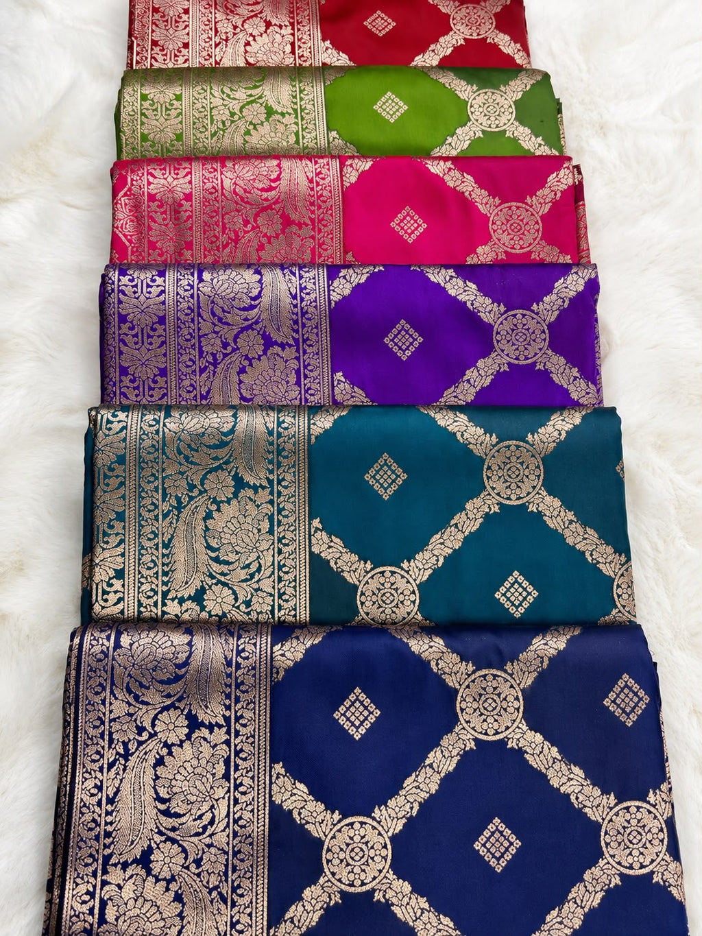 Banarasi Seiden-Saree