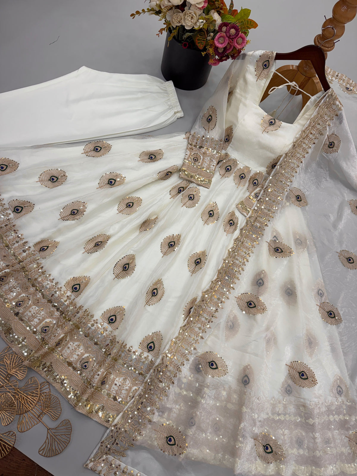 Designer-Gown Größe XXL